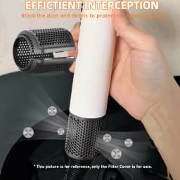 Replacement for Dyson Hair Dryer Outer Filter Cover HD01 HD03 HD08 HD15 Magnetic Suction Opening Dust Cover Buckle Accessories