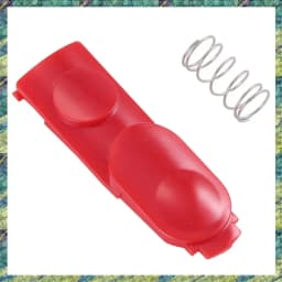 Nana 1Pcs Red Wand Button With Spring Head Clip Snap Button For Dyson V7 V8 V10 V11 V15 Vacuum Cleaner Switch Button With Spring