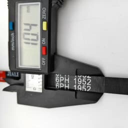 6PH1952 Dryer Drum Belt 6PH 1952 Belt For Midea MH70VZ30