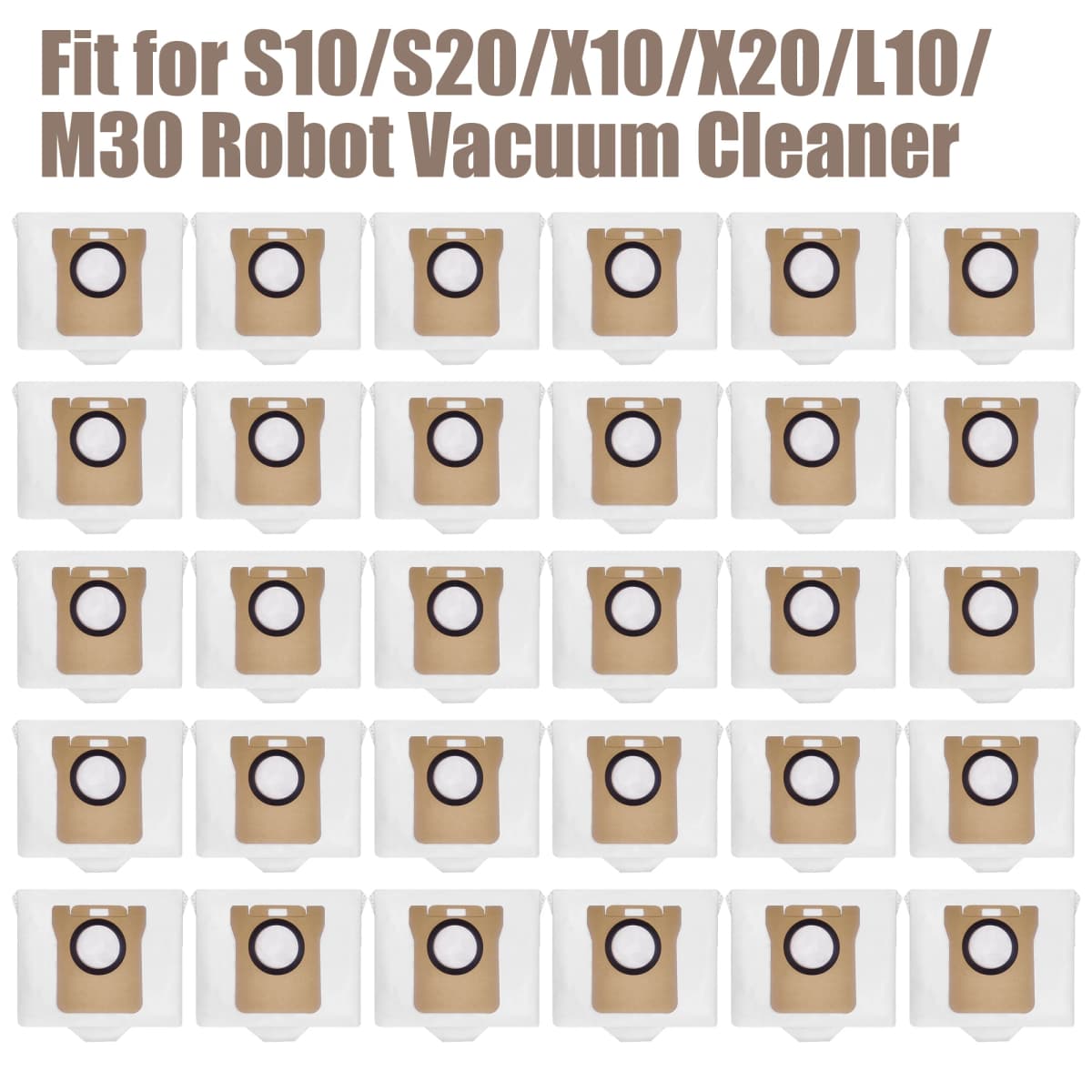 Dust Bag for Xiaomi Robot Vacuum X20 Plus X20 Max X20 Pro X10+ S10+ S20+ for Dreame L10s Ultra L20 Ultra L30 Ultra Accessories