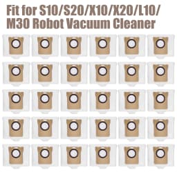 Dust Bag for Xiaomi Robot Vacuum X20 Plus X20 Max X20 Pro X10+ S10+ S20+ for Dreame L10s Ultra L20 Ultra L30 Ultra Accessories