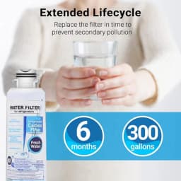 3 Pack DA29-00020B Refrigerator Water Filter Replacement HAF-CIN/EXP for Samsung French Fridge DA29-00020A 46-9101 RF4267HARS