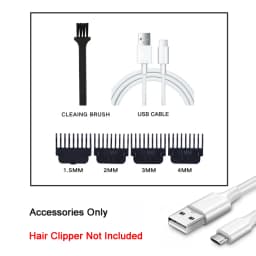 2025 New Vintage USB T9 Hair Cutting Machine/Accessories Men's Electric LCD Shaver Haircut Machine 0mm Barber Shaver