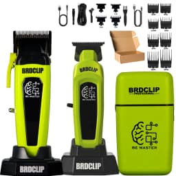 BRD 106 107 609 Professional Electric Hair Clipper Hair Trimmer DLC Blade with Base 7500RPM 8000RPM 7000RPM Barber Set BRDCLIP