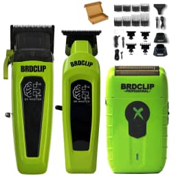 BRD 106 107 609 Professional Electric Hair Clipper Hair Trimmer DLC Blade with Base 7500RPM 8000RPM 7000RPM Barber Set BRDCLIP