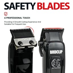 BRD 106 107 609 Professional Electric Hair Clipper Hair Trimmer DLC Blade with Base 7500RPM 8000RPM 7000RPM Barber Set BRDCLIP