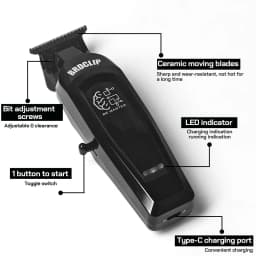 BRD 106 107 609 Professional Electric Hair Clipper Hair Trimmer DLC Blade with Base 7500RPM 8000RPM 7000RPM Barber Set BRDCLIP