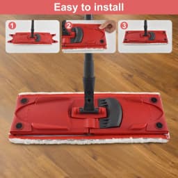 Mop Pad for Vileda 1-2 Spray, Microfibre Refill Pad Head for Vileda 1-2 Spray Mop/Ultramax/UltraMaT/UltraMax Max Plus/Easywring