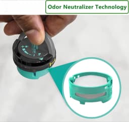 New Odor Neutralizer Vacuum Cleaner Accessories Aromatherapy Parts Fitter Shark HZ3002/IZ862H/IZ562H/AZ3002 for Fresh Home Air