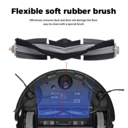 Main Brushes For Ecovacs Deebot T10 OMNI/TURBO/MAX/X1 Omni /TURBO/MAX/T20/T20 PRO PLUS/X1S PRO Robot Vacuum Cleaner Replacement