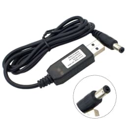 8.4V USB Lithium Battery Charger DC USB Converter Adapter Cable Overvoltage Protection For Vacuum Robot Cordless Adapter