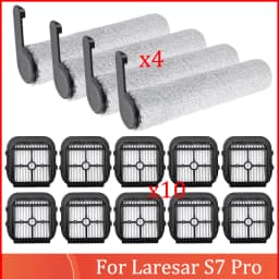 Compatible For Laresar S7 Pro Wet and Dry Vacuum Cleaner Accessories Brush Roller Filter Replaceable Vacuum Cleaner Accessories