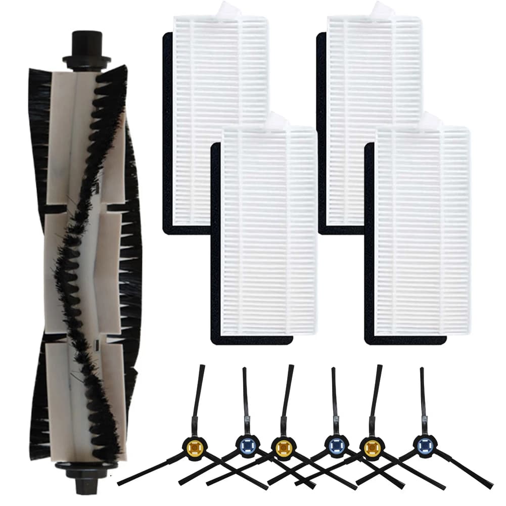 Replacement Main Brush And Side Brushes Kit For ILIFE A20 T20S V3x For Polaris PVCR 3600 G2 Robot Vacuum Accessories