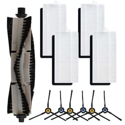 Replacement Main Brush And Side Brushes Kit For ILIFE A20 T20S V3x For Polaris PVCR 3600 G2 Robot Vacuum Accessories