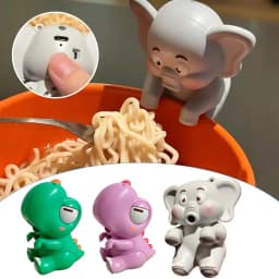 Portable Beverage Cooling Fan for Cup & Bowl Cute Elephant Mini Desk Fan for Quick Coffee Soup Cooling Office Home Gadget