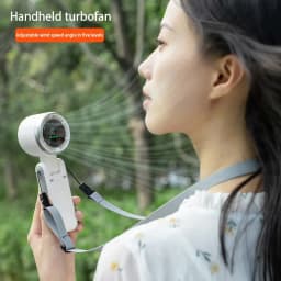 3-in-1 Fan, 5-speed, Portable Foldable Handheld Fan, USB Rechargeable Lithium Battery, USB Charging, Travel Mini Fan