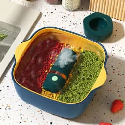 New Fruits Vegetables Washing Machine Capsule Shape Wireless Food Purifier Household Pesticide Disinfection Sterilizer Home Tool