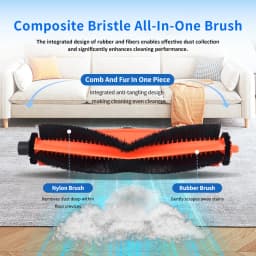 Vacuum Cleaner Rolling Brush Brush Cover Main Brush Guard Parts For Xiaomi Robot Vacuum S40 Pro OV71GL/5C OV42CN /H50 /H50 Pro