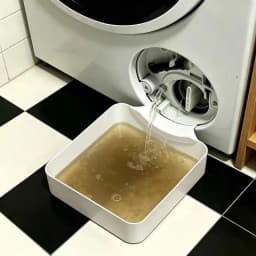 [New] [New] Washing Machine Drainage Tray 3D Printing Drain Funnel Drip Tray Cleans Lint Filters Stops Floor Spills