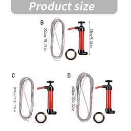 M6CB Household Manual Drain Pump for Air Conditioner Line Cleaning and Home Upkeep