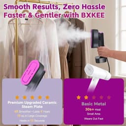 2026 Portable Steam Iron Professional Handheld Garment Steamer 1200W Household Fast Heating Garment Fabric Clothes Iron EU/US/UK