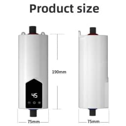 Instant Water Heater 220V Portable Electric Heaters for Bathroom Hot Water Shower and Home Kitchen Heating