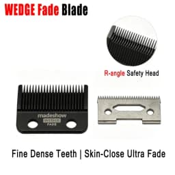 Madeshow Original Replacement Blade Suitable for M5/M8F/M10/R66/R77F Wedge Fade Ultra‑Thin Cutter Head for Hair Clipper