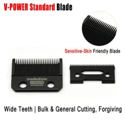 Madeshow Original Replacement Blade Suitable for M5/M8F/M10/R66/R77F Wedge Fade Ultra‑Thin Cutter Head for Hair Clipper