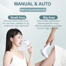 Handhold Laser Hair Removal 999900 Flash Painless Permanent for Women Men 8 Energy Levels Auto Bikini Trimmer Home IPL Epilator