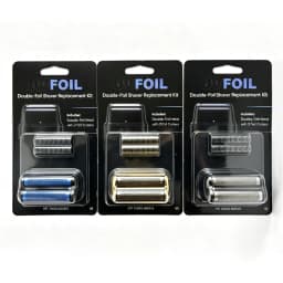 Replacement Foil & Cutter Head Kit, Compatible with BaBylissPRO UV Double Shaver, Replacement Shaver Blade and Foil for BaByliss