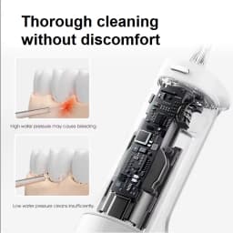 Xiaomi Electric Oral Irrigator 2 Portable Water Flosser Teeth Whitening Dental Tooth Cleaner with Waterpulse Technology for Oral
