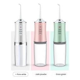 Portable Dental Water Flosser Oral Irrigator USB Rechargeable Water Floss Jet Tooth Pick 4 Tips 220ml Mouth washing machine