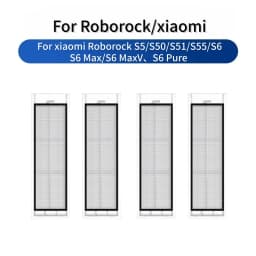 HEPA Filter For Xiaimi Roborock S5 S50 S51 S55 S6 S5 Max S6 MaxV S6 Pure Replacement Filter for Robot Vacuum