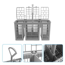 Dishwasher Cutlery Basket Silverware Caddy Knife Fork Storage For Siemens For Bosch For Maytag For Whirlpool For LG
