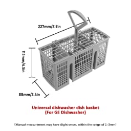 Dishwasher Cutlery Basket Silverware Caddy Knife Fork Storage For Siemens For Bosch For Maytag For Whirlpool For LG