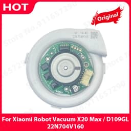 Original Engine Ventilator Fan For Xiaomi Robot Vacuum X20 Max / D109GL Sensor Parts Vacuum Turbine Motor Accessories 22N704V160