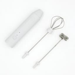Electric Milk Foamer Blender Stainless Steel Handheld Milk Frother Wireless Coffee Whisk Mixer Egg Beater Tools For Kitchen