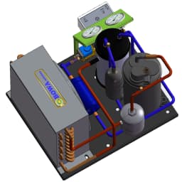 Automobile Oil Separator Is Special Design For Transport Refrigeration To Protect Swash/Wobble Compressor To Make Oil Return