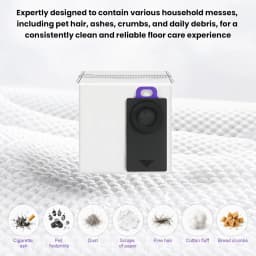 Vacuum Replacement Dust Bags for NARWAL Flow 2 Robot Vacuum and Mop, Vacuum Clean Dust Bag Collecting Bags Accessory Parts