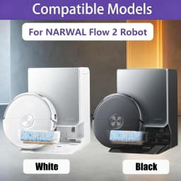 Vacuum Replacement Dust Bags for NARWAL Flow 2 Robot Vacuum and Mop, Vacuum Clean Dust Bag Collecting Bags Accessory Parts