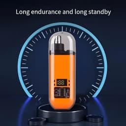 2 In 1 Electric Portable Ear And Nose Hair Trimmer Clipper 2026 Professional Painless Portable Eyebrow For Men nose hair