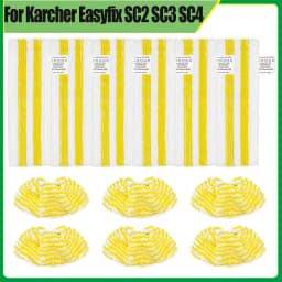 For Karcher Easyfix SC2 SC3 SC4 SC5 Handheld Vacuum Cleaner Microfiber Cleaning Pad Cover Steam Mop Cloth Fabric Cover Parts
