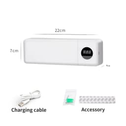 UV Toothbrush Sanitizer UV Light Cleaning Holder Toothbrush Smart Cleaner with Light Clean Air Drying Bathroom Wall Mount Holder