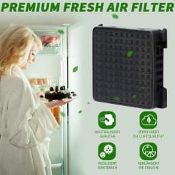 Replacement Carbon Filter for Liebherr 9096989 9882429 9882460 7440021-00  Activated  Filter for Fridge Air Purification