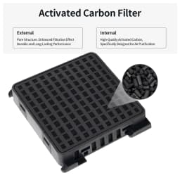 Replacement Carbon Filter for Liebherr 9096989 9882429 9882460 7440021-00  Activated  Filter for Fridge Air Purification