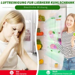 Replacement Carbon Filter for Liebherr 9096989 9882429 9882460 7440021-00  Activated  Filter for Fridge Air Purification