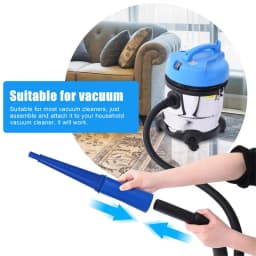 【Happy】1Set Dryer Vent Cleaning Kit Vacuum Accessory Flexible Dryer Lint Remover Flexible Dryer Lint Brush For Washing And Dryer
