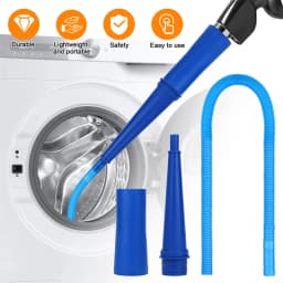 【Happy】1Set Dryer Vent Cleaning Kit Vacuum Accessory Flexible Dryer Lint Remover Flexible Dryer Lint Brush For Washing And Dryer