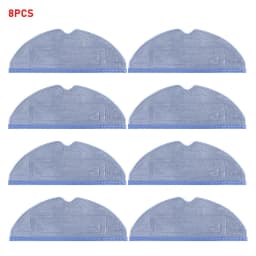 Washable Reusable Mop Cloths For Roborock T7S T8 Plus S7 S7Max S7MaxV Ultra S70 S75 G10 Robot Vacuum Accessories Mop Rags Parts