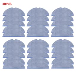 Washable Reusable Mop Cloths For Roborock T7S T8 Plus S7 S7Max S7MaxV Ultra S70 S75 G10 Robot Vacuum Accessories Mop Rags Parts